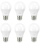 Linkind A19 LED Light Bulb, 60W Equivalent Light Bulbs, 9W 2700K Soft White, 800 Lumens Non-Dimma...