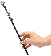 Rich Boxer Fine Handcrafted Amethyst Crystal Magic Wand Cosplay Magic Wand for Witches and Wizard...