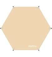EULANT Hexagonal Tent Footprint for Camping,4-6 Person Waterproof Tent Ground Sheet Mat for Campi...