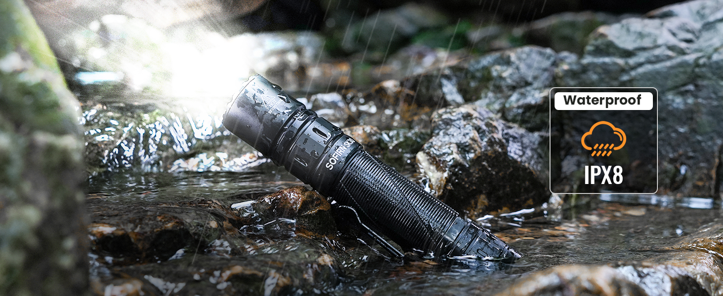 waterproof flashlight
