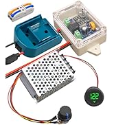 Power Wheel Adapter Kit Fit for Makita Battery with Voltage Regulator Fuse and Wire Terminals, Up...