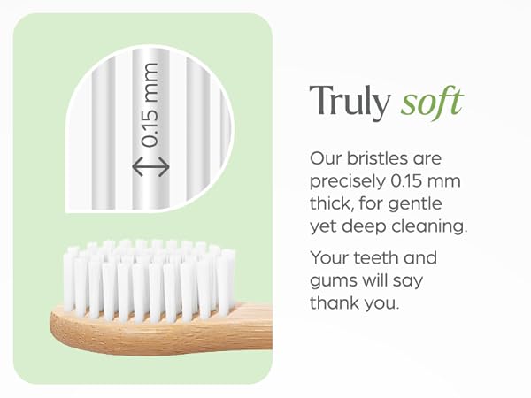 Plant based bamboo toothbrush