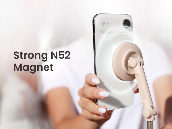 magnetic phone tripod stand for iPhone