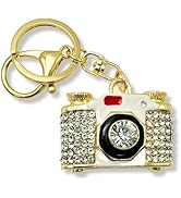 Evenchae Sparkly Rhinestone Keychain for Women | Bling Bag Charm for Purses &amp; Backpacks | Gift fo...