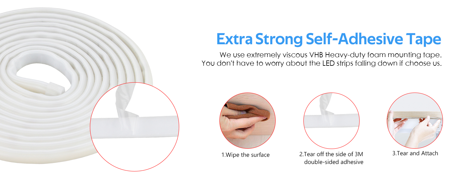 peel-and-stick adhesive