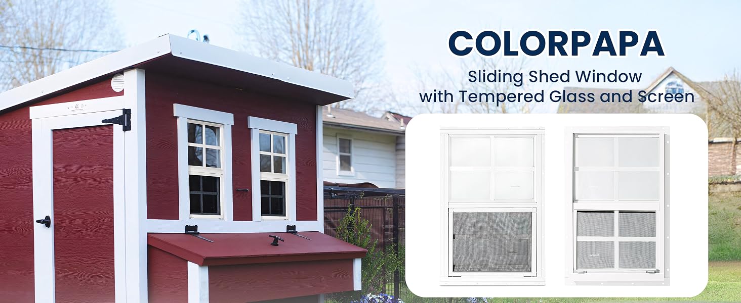 2 pack shed windows 