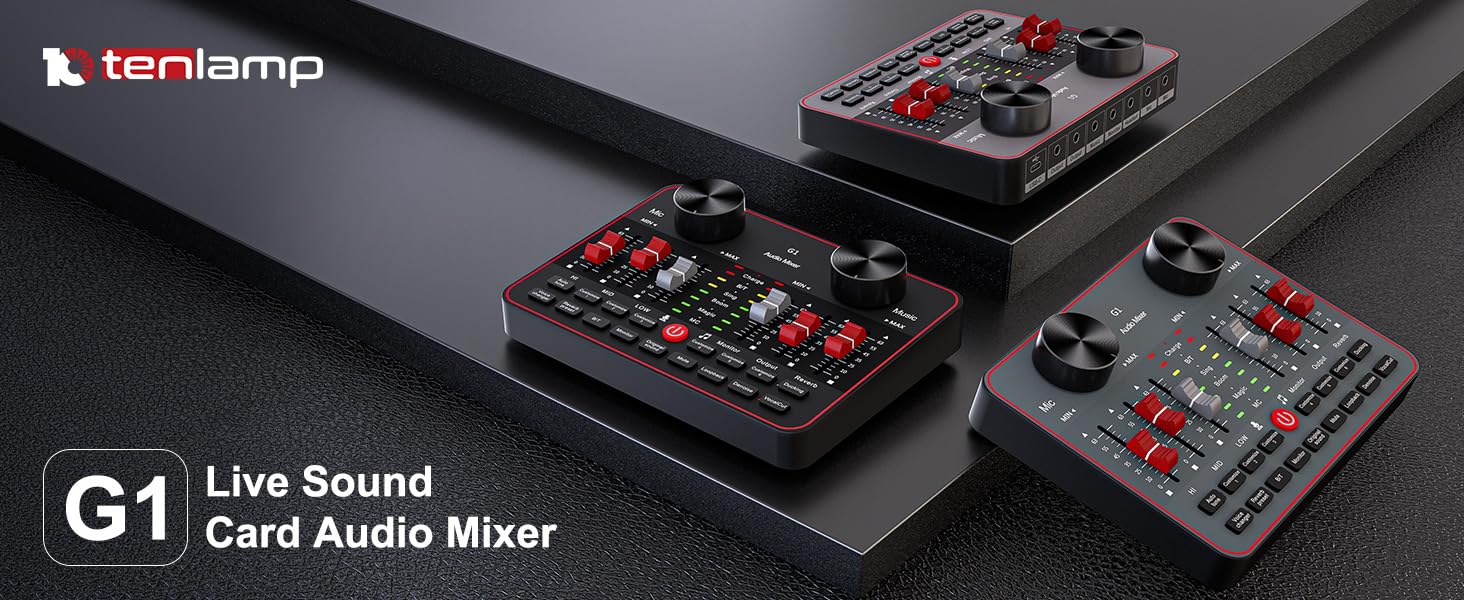 audio mixer sound board sound mixer gaming audio mixer