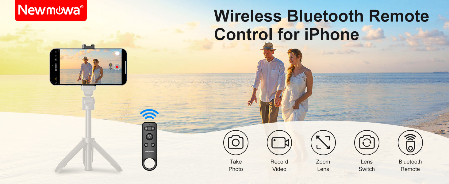 Newmowa Wireless Bluetooth Remote Control