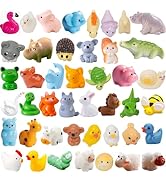 46pcs Mini Resin Animal Styles Tiny Resin Animals