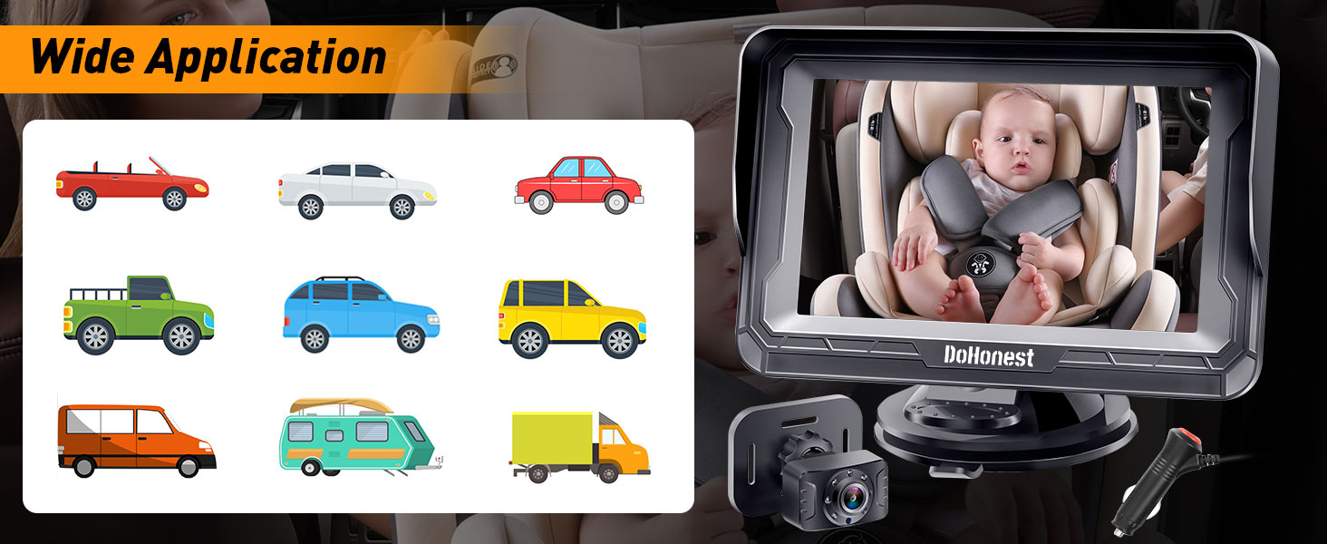 car baby monitor with camera