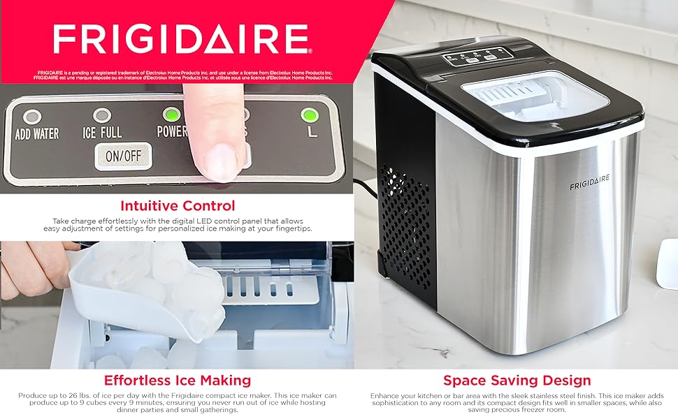 Frigidaire compact ice maker