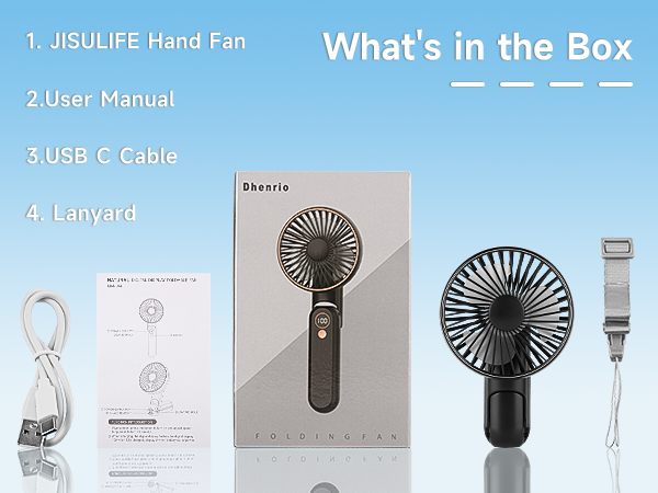 handheld fan foldable battery handheld fan usb rechargeable