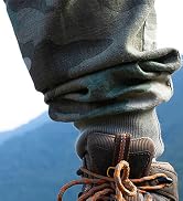 DELELE 2 Pair Round Wave Shape Non Slip Heavy Duty and Durable Outdoor Climbing Shoelaces Hiking ...