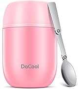 DaCool Insulated Food Jar Food Thermo Kids Thermo for Hot Food 16 oz Stainless Vacuum Bento Lunch...
