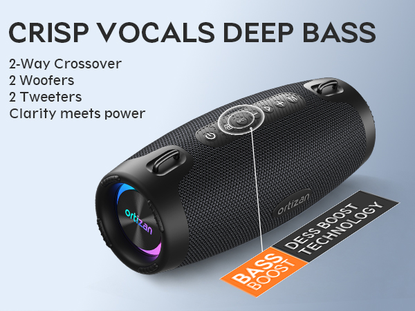 Loud Sound with Deep Bass