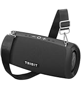 Tribit StormBox Lava Portable Bluetooth Speaker, 80W Loud Wireless Speaker, 24H Playtime, IP67 Wa...