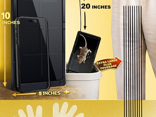 Glue Traps for Rodent Pests Snake Rats