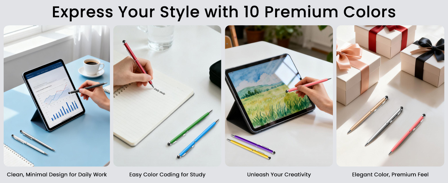 Express Your Style with 10 Premium Colors