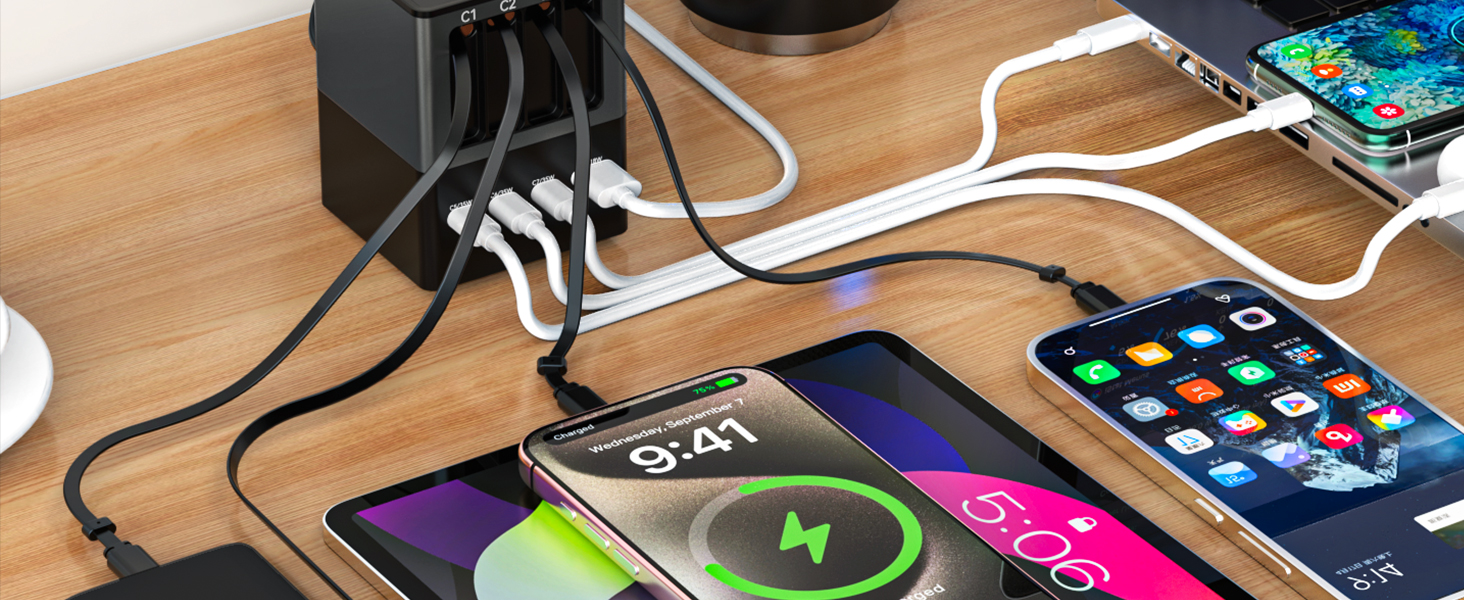 retractable charging station
