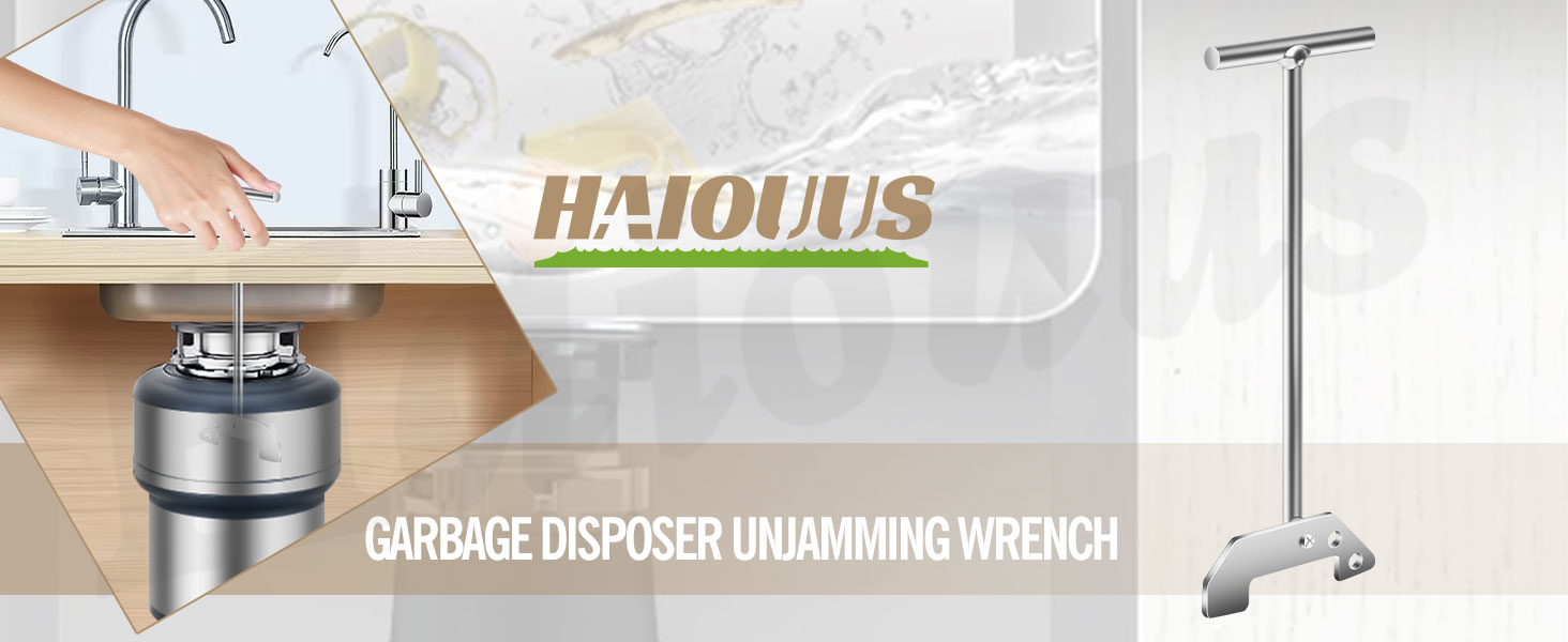 Garbage Disposer Unjamming Wrench