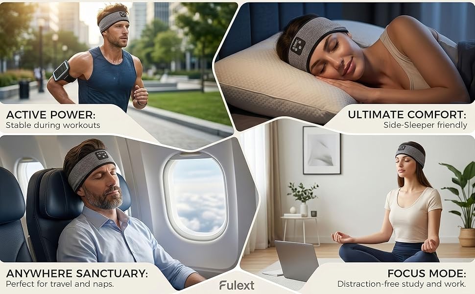 sleep headphones headband for sleeping headband headphones for side sleepers