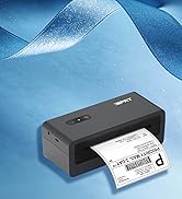 iDPRT Bluetooth Thermal Shipping Label Printer, 4x6 Wireless High-Speed Label Maker for Small Bus...