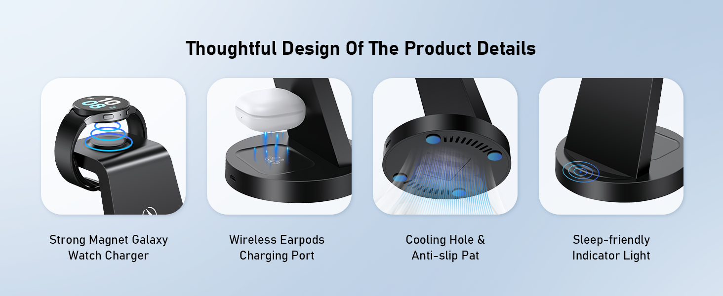 details of samsung charger station