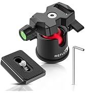 REFLEX CAMERA Tripod Ball Head 25mm 360° Rotating 1/4 inch– Lightweight, Portable, Quick-Release ...