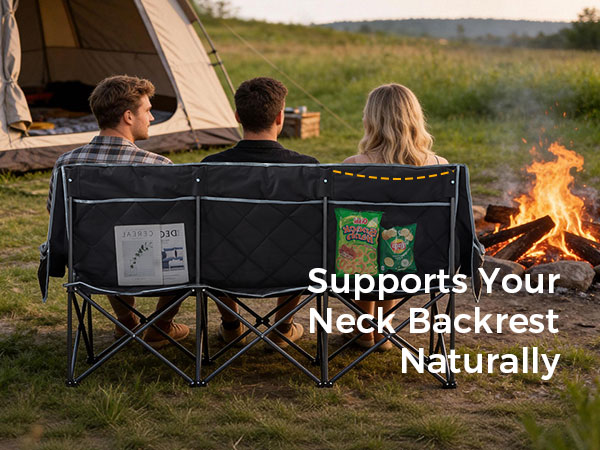 Folding Camping Loveseat
