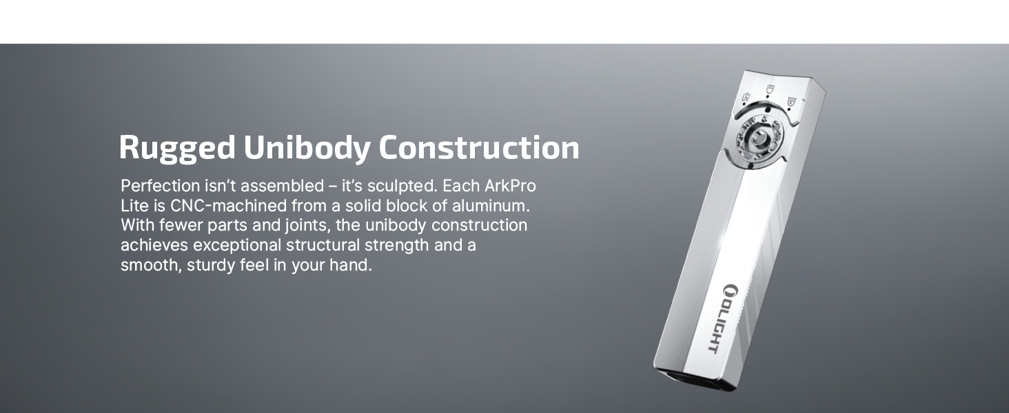 The handheld flashlight is well-made and suitable for demanding environments