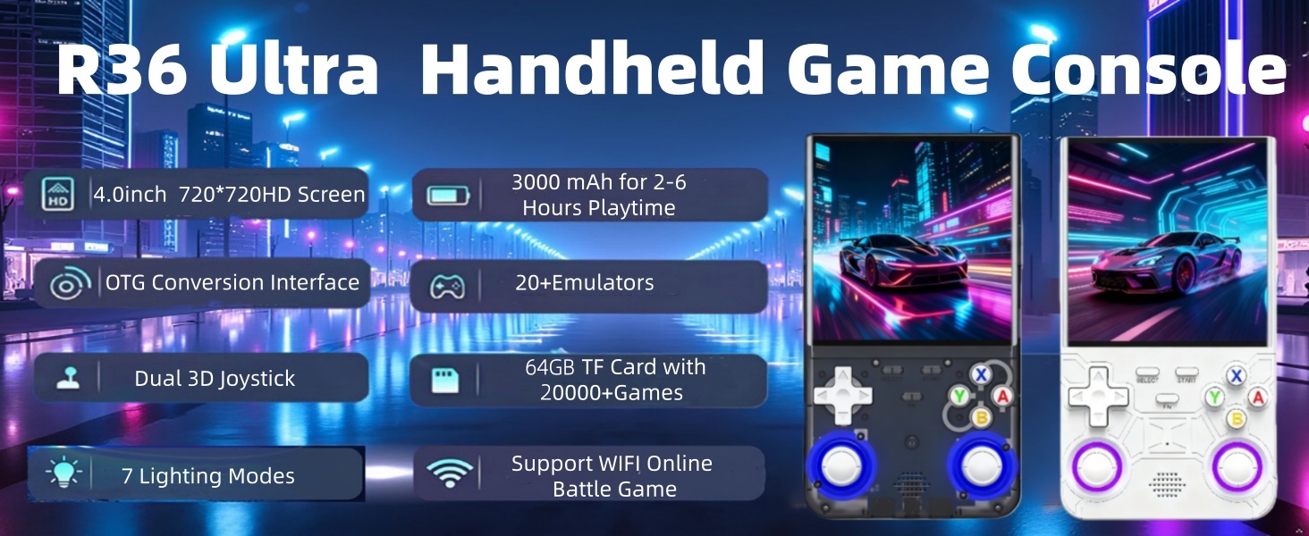 Retro Handheld Game Console