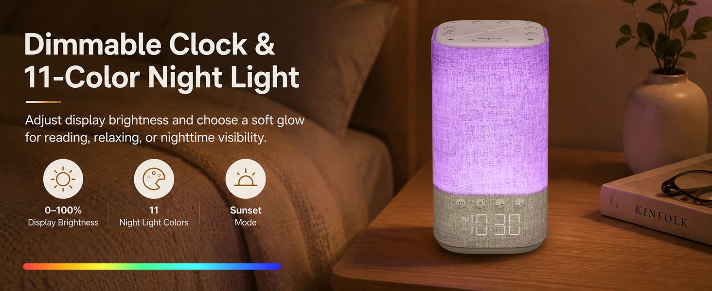 wake up light sunrise alarm clock