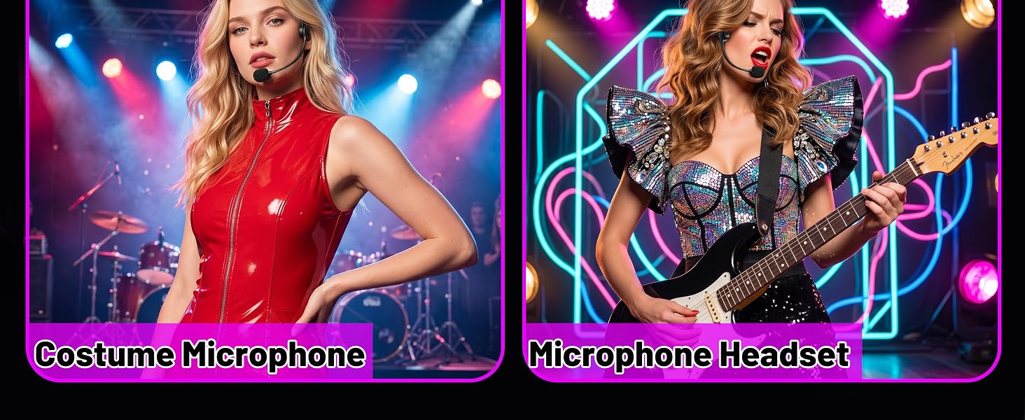 fake microphones