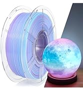 IEMAI PETG Filament 1.75mm, High-Speed 3D Printer Filament for 30-600mm/s Fast Printing, Color Ch...