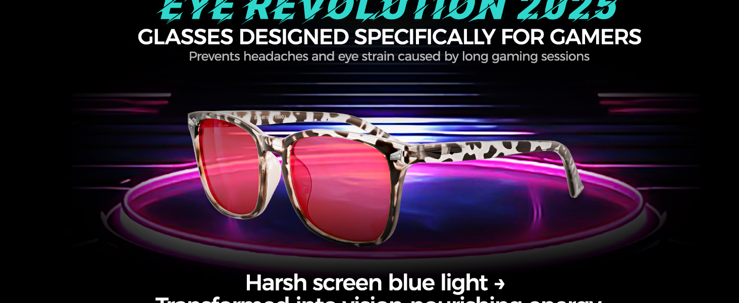 GLASSES DESIGNED SPECIFICALLY FOR GAMERS