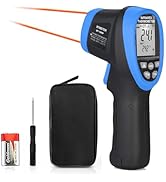 BTMETER BT-1800 Non Contact Pyrometer High Temperature Infrared Thermometer Gun -58°F ~3272°F (-5...