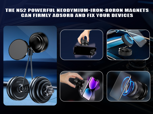 Rotatable Car Magnetic Phone Holder
