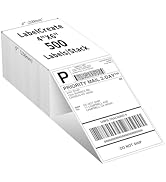 LabelCreate 4x6 Thermal Labels for Shipping Label Printer - 500PCS Mailing Labels Direct Thermal ...