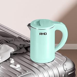 RHD electric kettle for travel