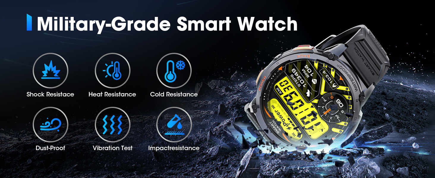 rugged smart watches for men
