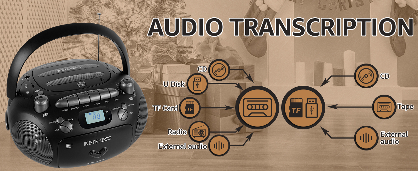 cassette tape player