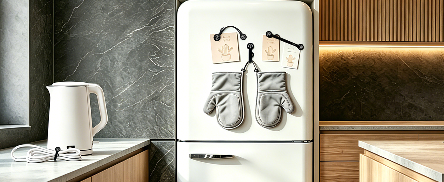 MAGNETIC CABLE CLIPS ORGANIZERS