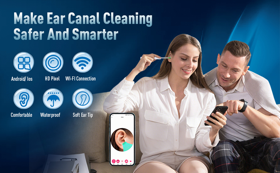 Ear Wax Removal Tool with Camera