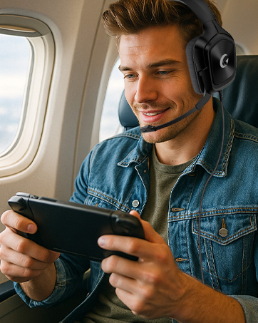 Gaming Headset with Mic for PC