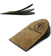 Adjustable Orthopedic Heel Lift for Heel Pain and Leg Length Discrepancies - Pack of 2 (Small (Pa...