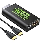 LiNKFOR PS2 to HDMI Converter for Sony PlayStation 2 to HDMI Adapter with 3.5mm Headphone Audio J...