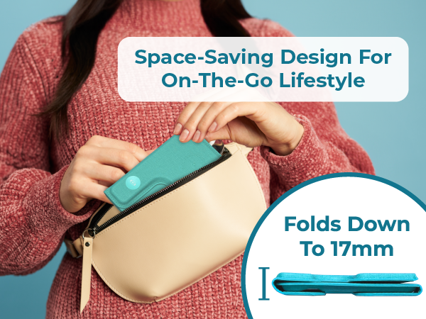 Space-saving design on-the-go lifestyle