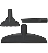 Shop-Vac 3-Piece Nozzle Kit, 1-1/4 Inch Diameter Wet/Dry Nozzle, Includes Gulper Nozzle, Crevice ...
