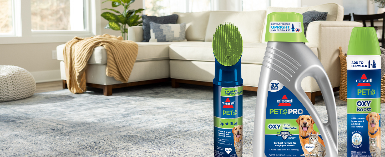 Get your best clean with BISSELL Formulas