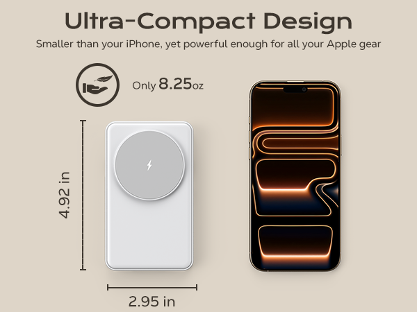 compact apple wireless charger
